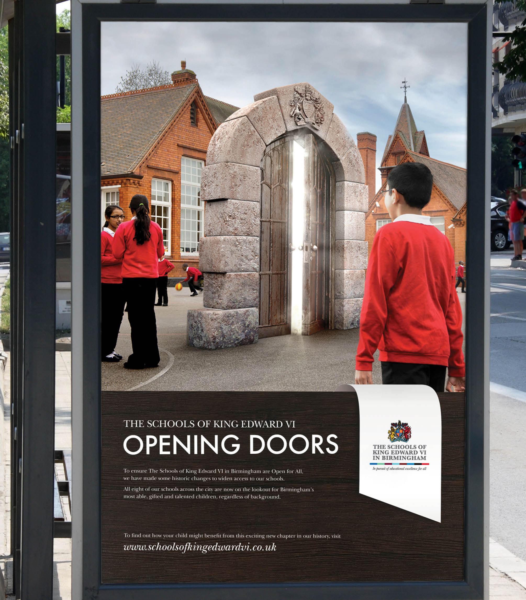Opening Doors campaign for the Schools of King Edward VI Birmingham