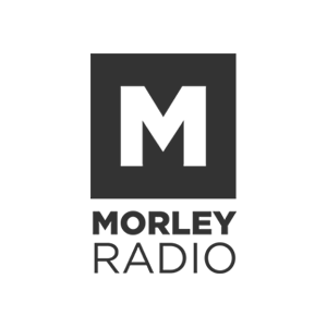 Morley Radio logo - grey version
