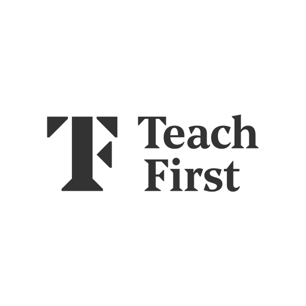 Teach First logo in grey