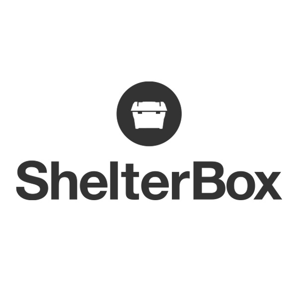 Shelterbox logo in grey