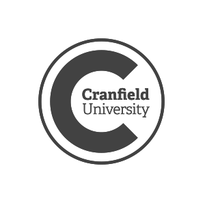 Cranfield University logo (grey) by IE Brand