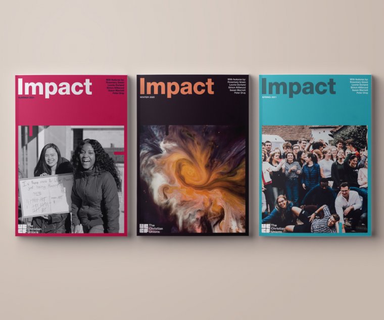 Impact magazine cover designs in new UCCF brand