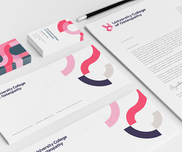 University College of Osteopathy – rebrand by IE