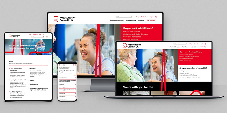 New Resuscitation Council UK branding 