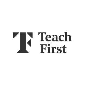 Teach First logo in grey