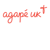 New Agape UK logo designed by IE Brand