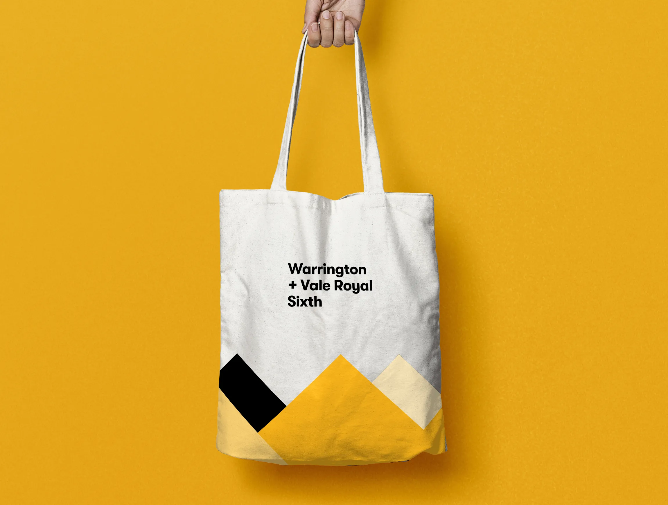 Warrington and Vale Royal College tote bag