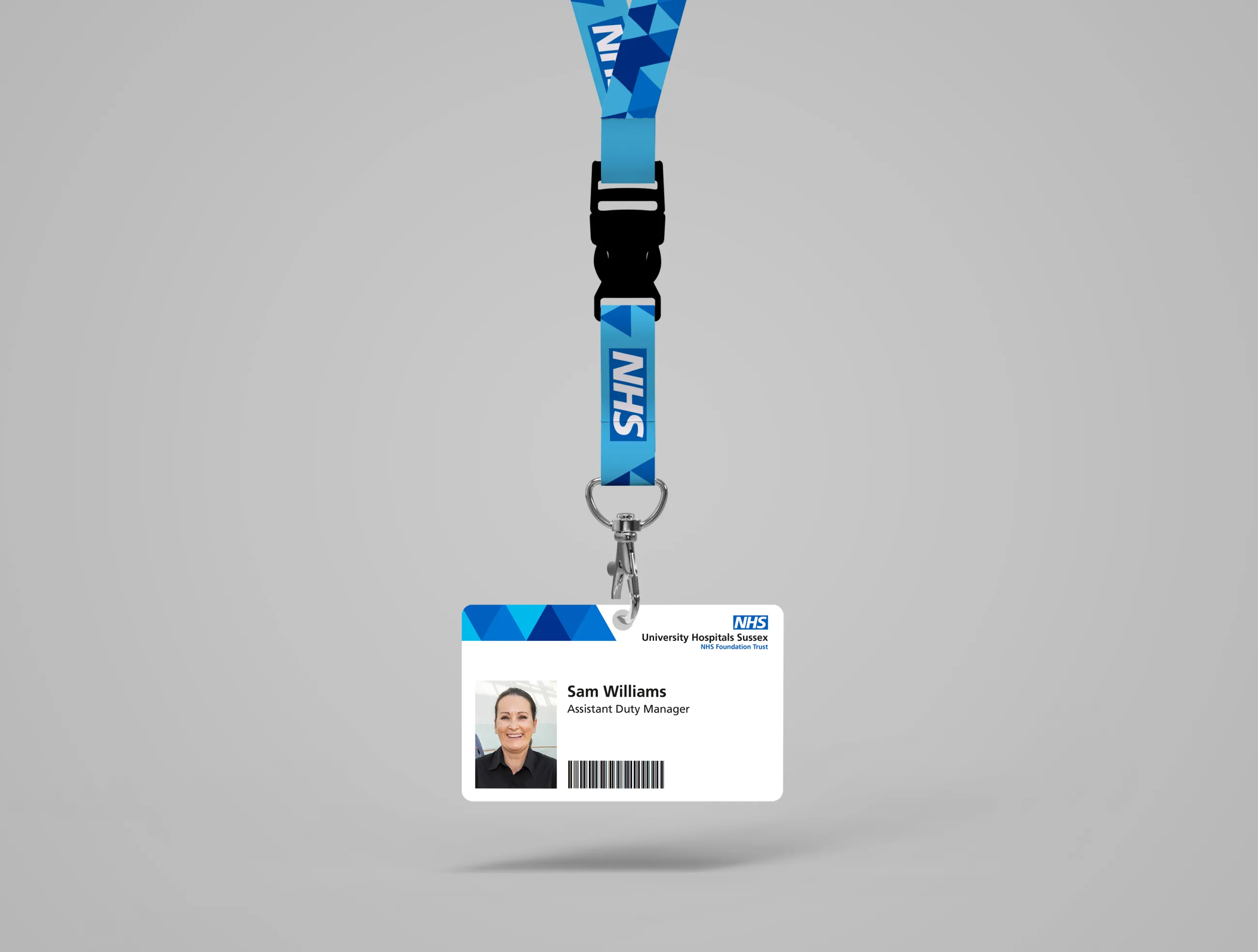 University Hospital Sussex ID card