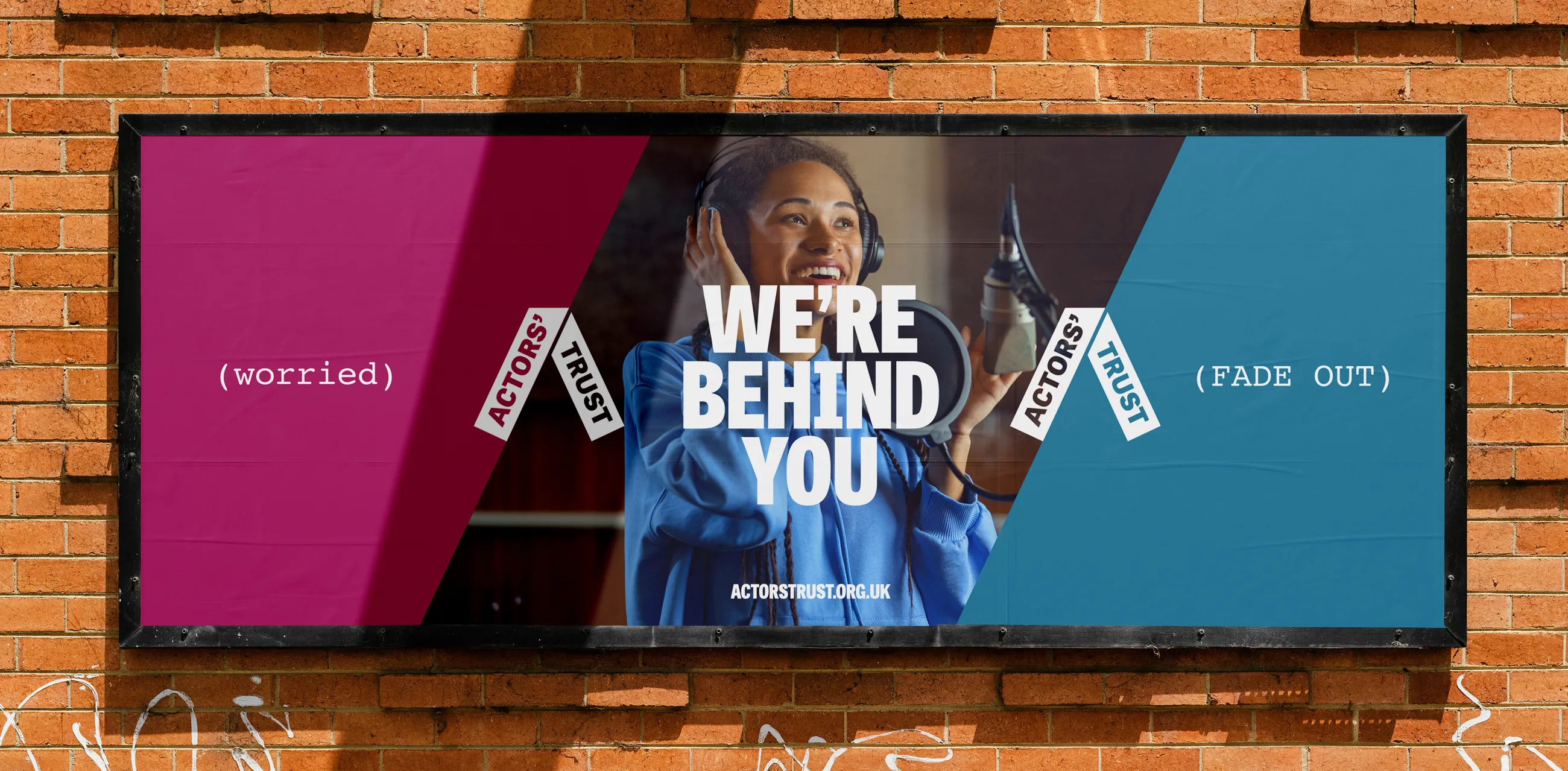 Actors' Trust billboard