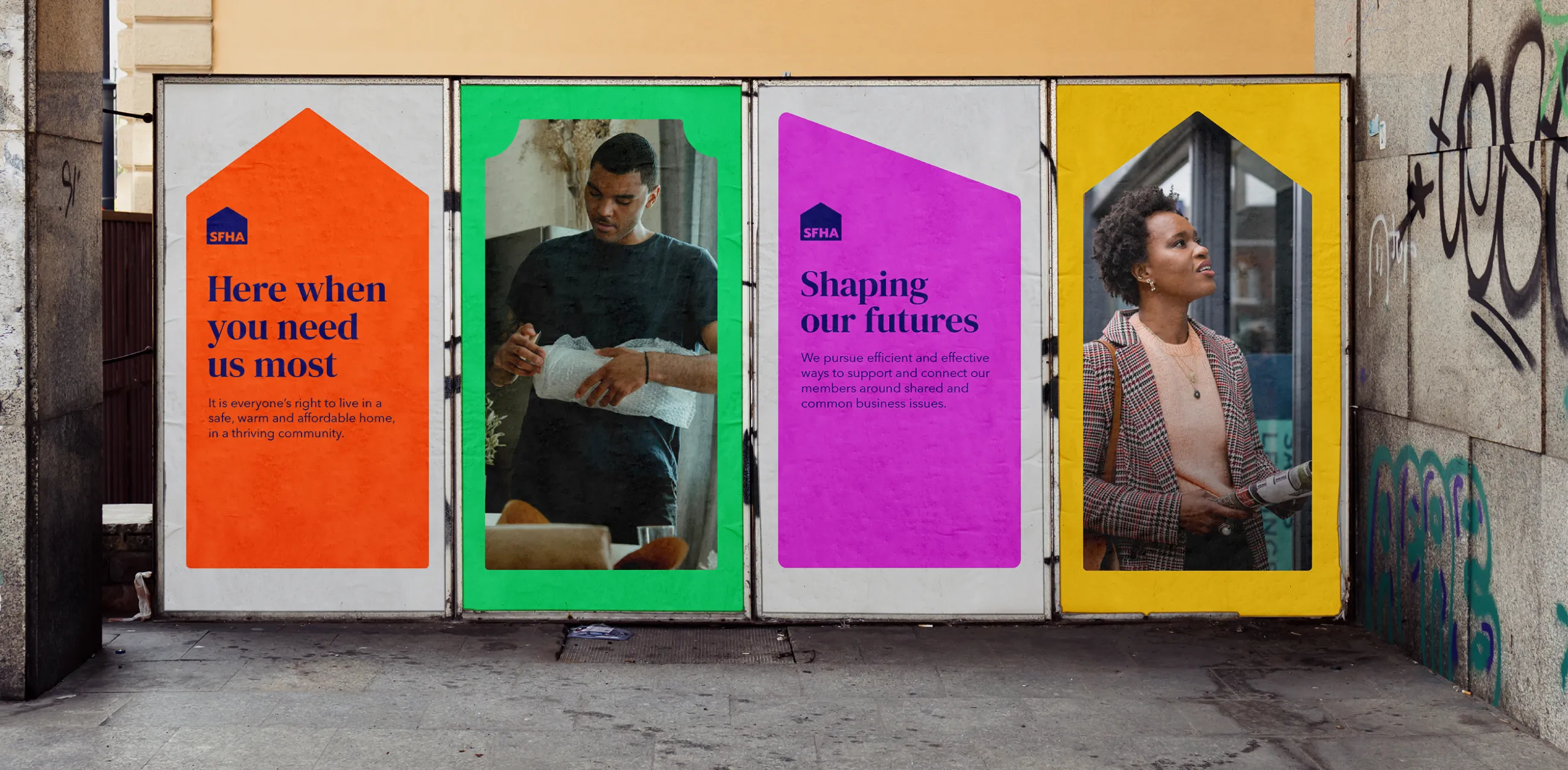 SFHA billboard branding